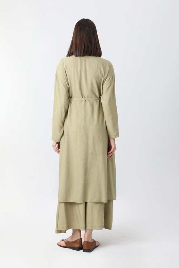 Uzun Kimono Takım Haki - 11