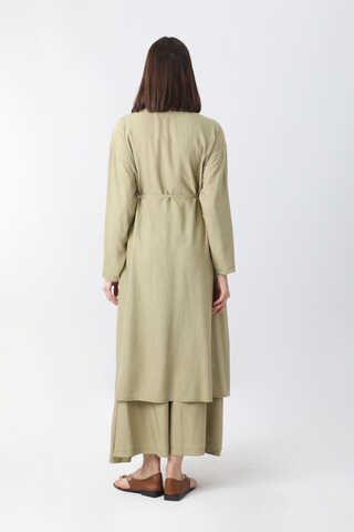 Uzun Kimono Takım Haki - 11