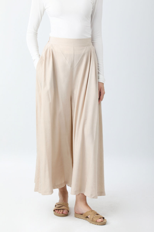 Uzun Kimono Takım Krem - 4