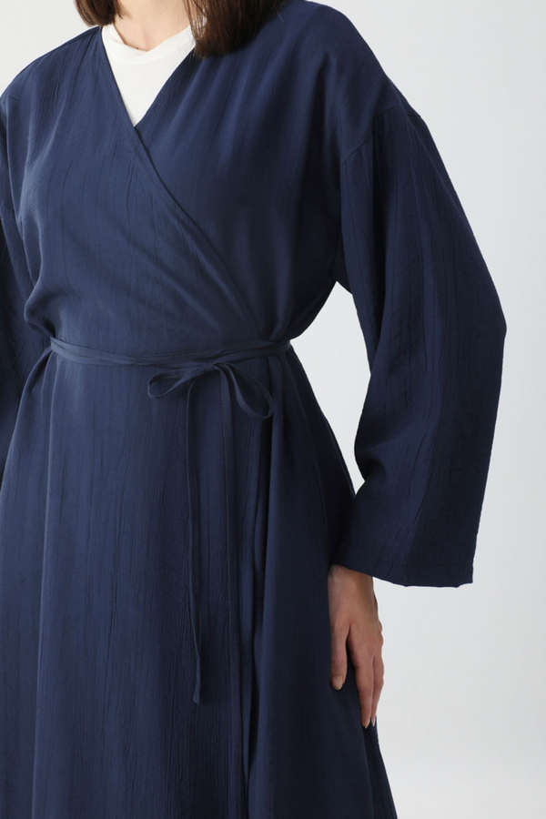 Uzun Kimono Takım Lacivert - 16