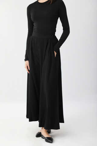 Uzun Kimono Takım Siyah - 3