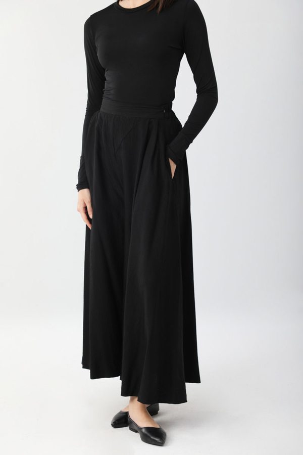 Uzun Kimono Takım Siyah - 3