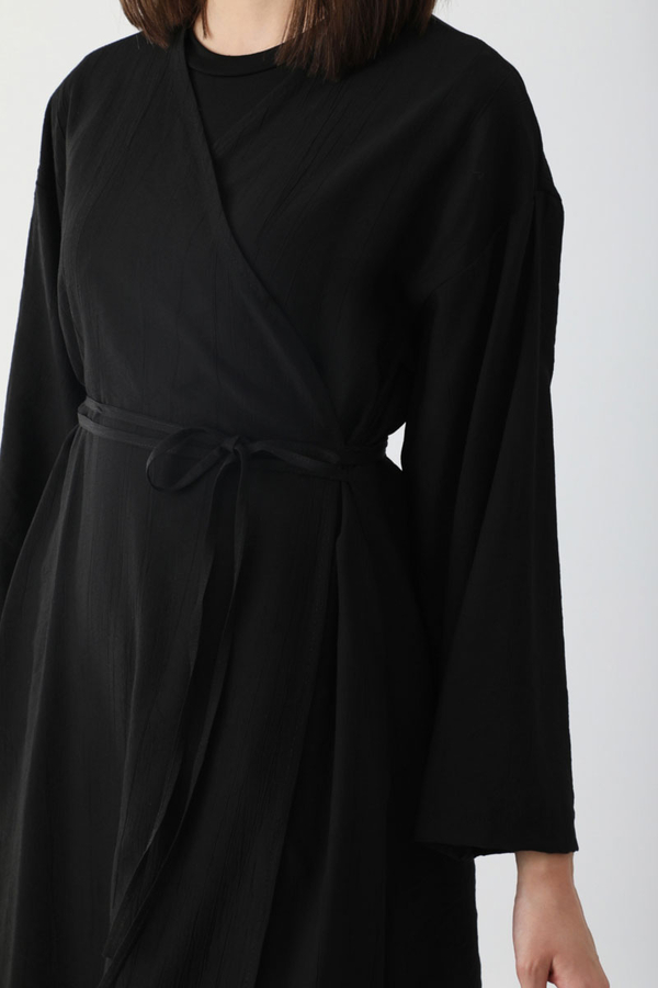Uzun Kimono Takım Siyah - 12