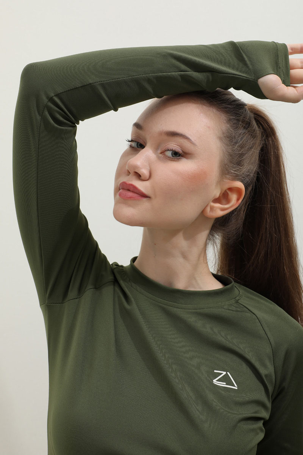 Uzun Kollu Mayo Body Haki