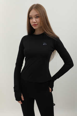 Uzun Kollu Mayo Body Siyah - 3