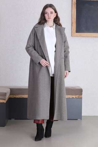 Uzun Oversize Kaşe Toprak - 3