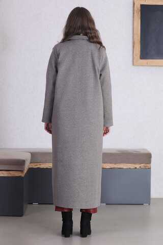 Uzun Oversize Kaşe Toprak - 7