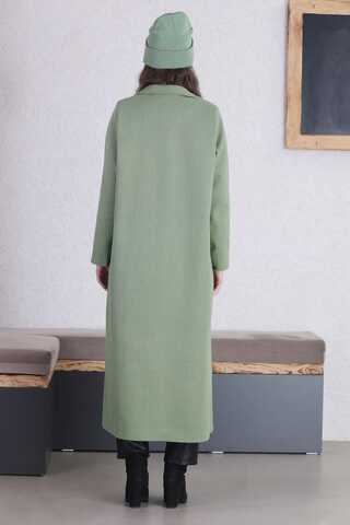 Uzun Oversize Kaşe Yeşil - 5