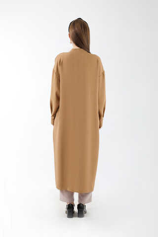 Uzun Oversize Tunik Tarçın - 6