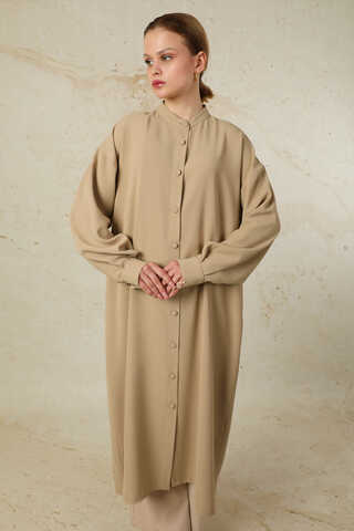 Uzun Oversize Tunik Taş - 4