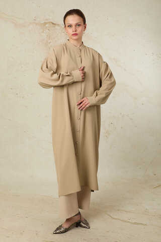 Uzun Oversize Tunik Taş - 3