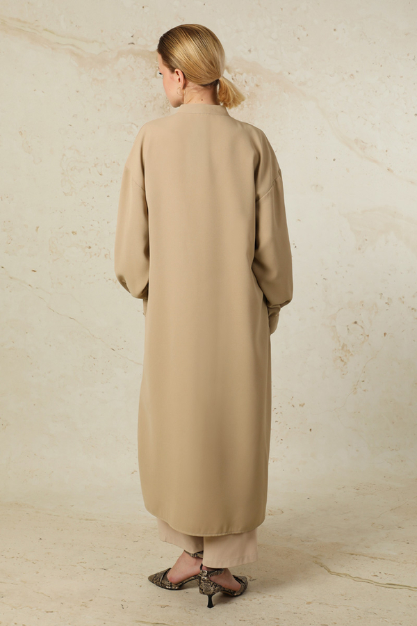 Uzun Oversize Tunik Taş - 6