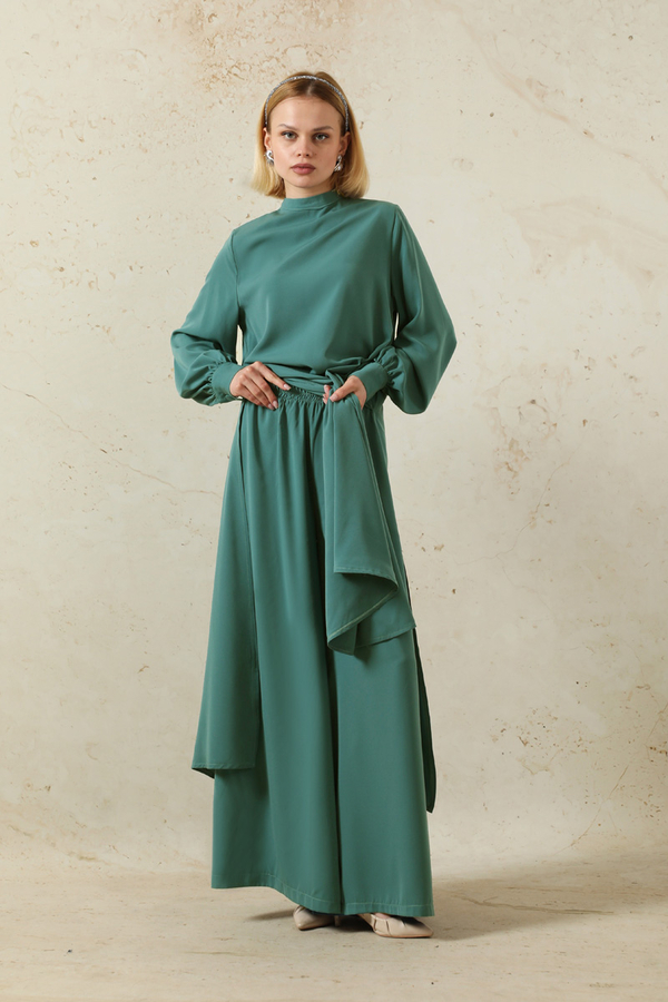 Medine İpeği Takım Petrol - 3