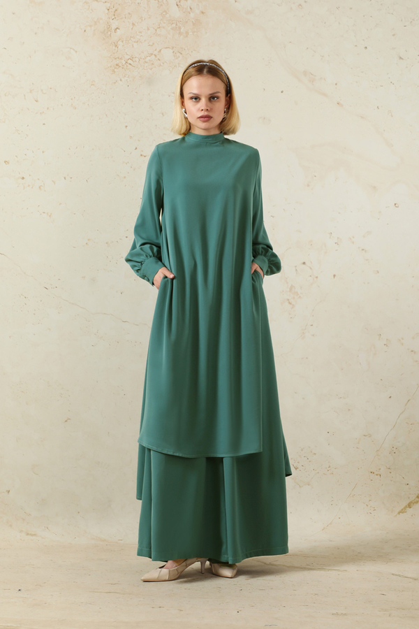 Medine İpeği Takım Petrol - 5