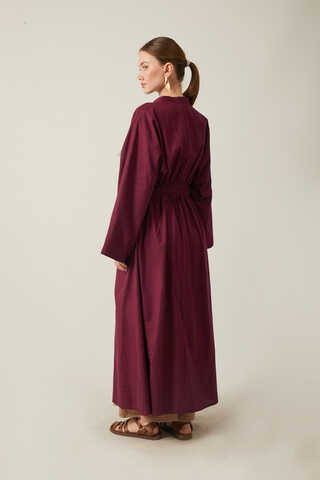 V Yaka Abaya Bordo - 18