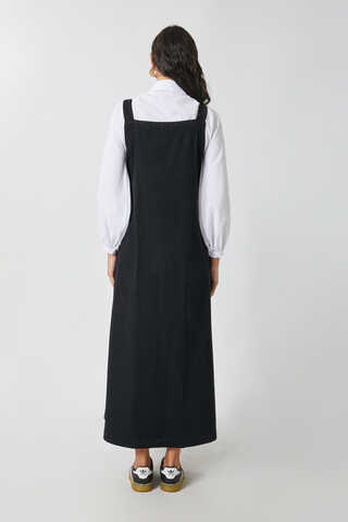 V Yaka Bağlamalı Jile Siyah - 4