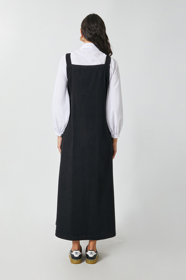 V Yaka Bağlamalı Jile Siyah - 4