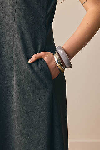 V Yaka Klasik Jile Antrasit - 3