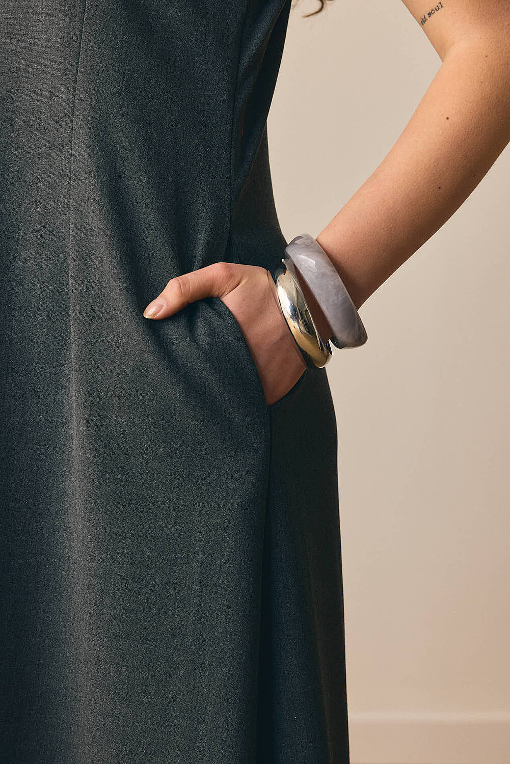 V Yaka Klasik Jile Antrasit - 3