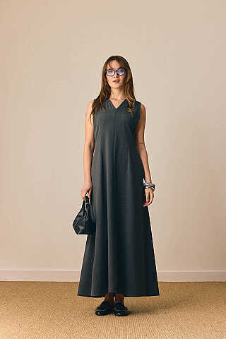 V Yaka Klasik Jile Antrasit - 4