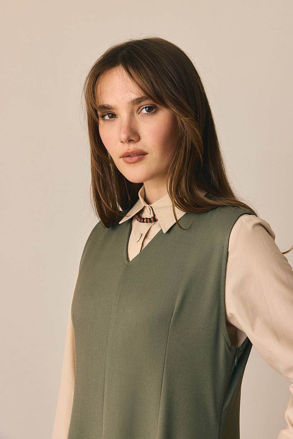 V Yaka Klasik Jile Haki - 4