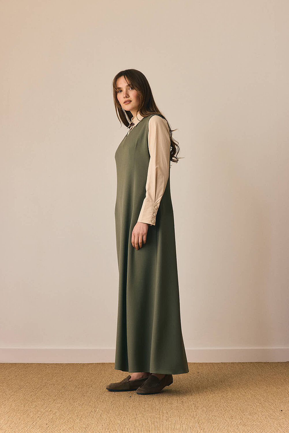 V Yaka Klasik Jile Haki - 8