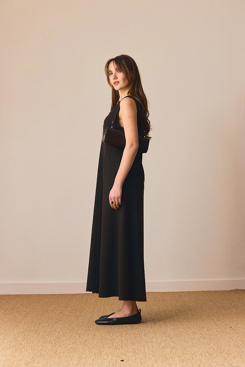 V Yaka Klasik Jile Kahverengi - 7