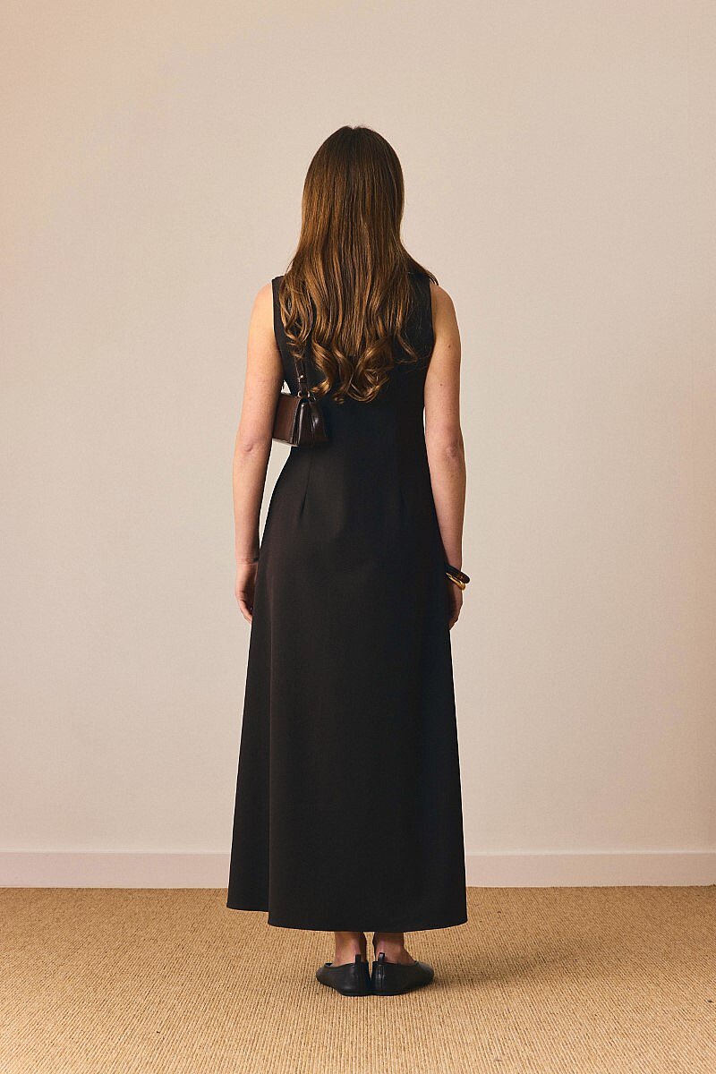 V Yaka Klasik Jile Kahverengi - 8