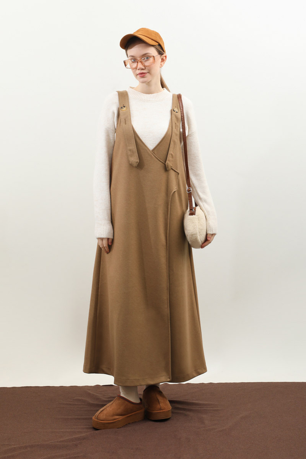 V Yaka Kruvaze Jile Camel - 1