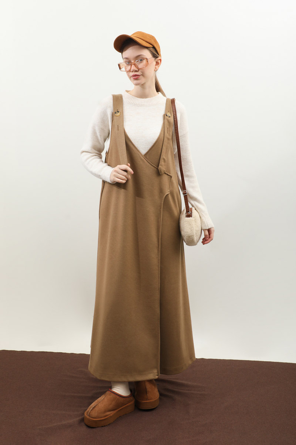 V Yaka Kruvaze Jile Camel - 3