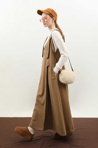 V Yaka Kruvaze Jile Camel - 5