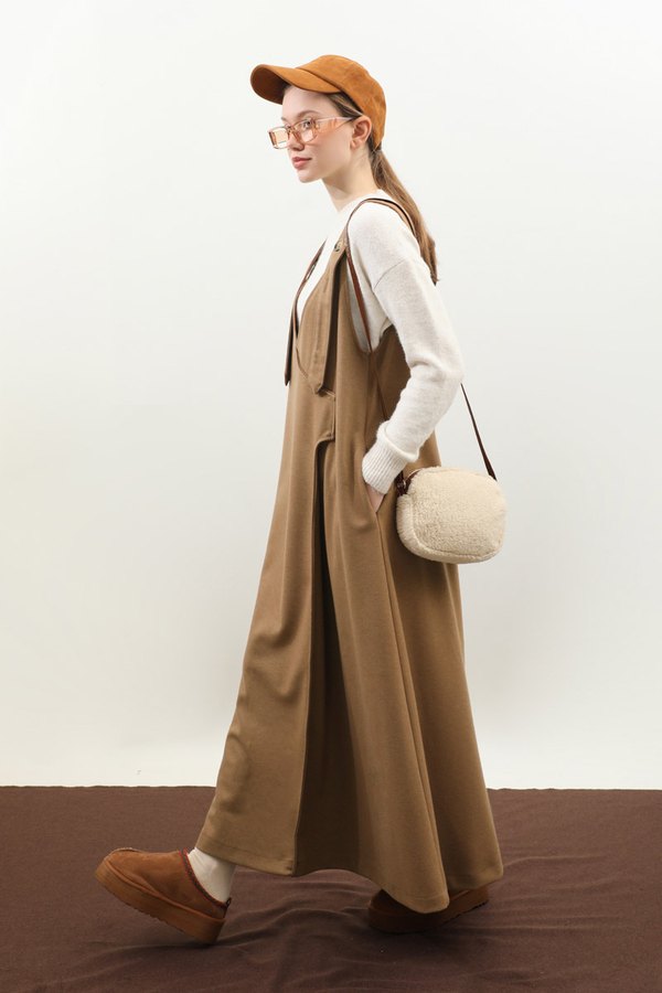 V Yaka Kruvaze Jile Camel - 5