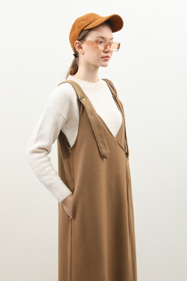 V Yaka Kruvaze Jile Camel - 6