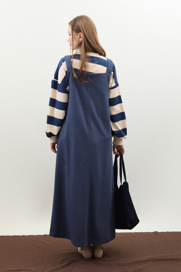 V Yaka Kruvaze Jile İndigo - 8