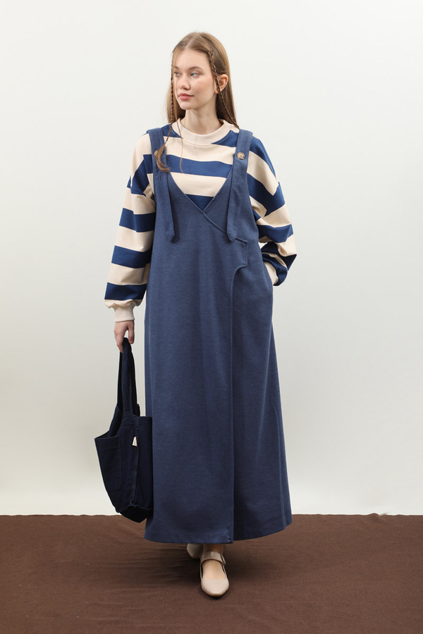 V Yaka Kruvaze Jile İndigo - 4