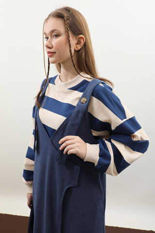 V Yaka Kruvaze Jile İndigo - 6