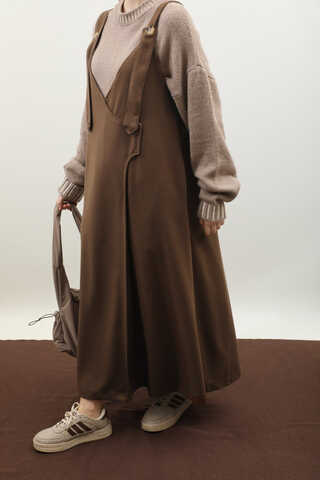 V Yaka Kruvaze Jile Kahverengi - 12