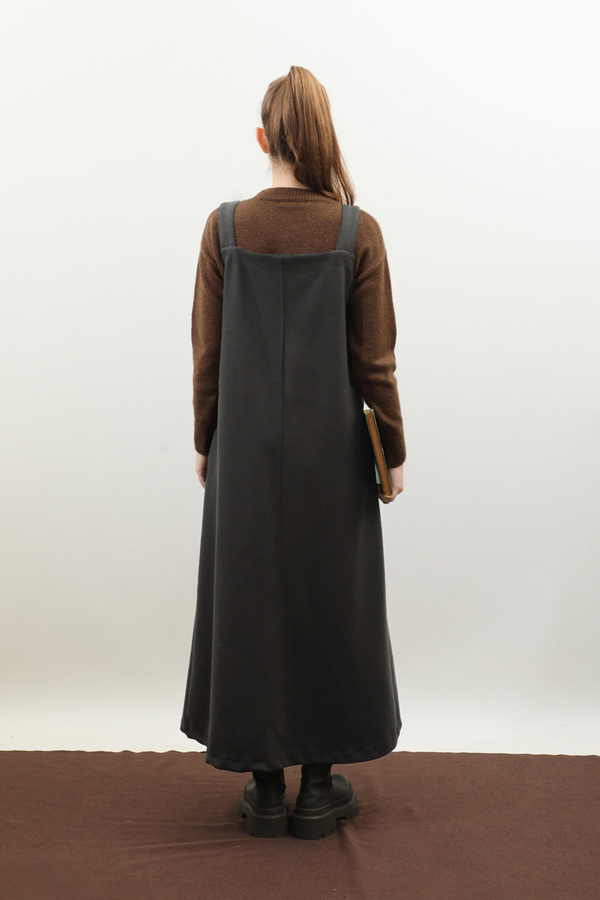 V Yaka Kruvaze Jile Koyu Yeşil - 8