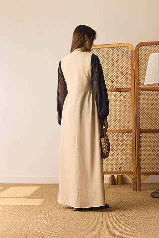 V Yaka Nakışlı Jile Taş - 6