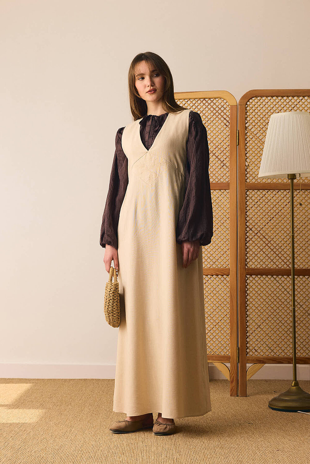 V Yaka Nakışlı Jile Taş - 3