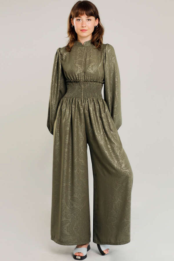 Vera Jumpsuit Khaki - 1
