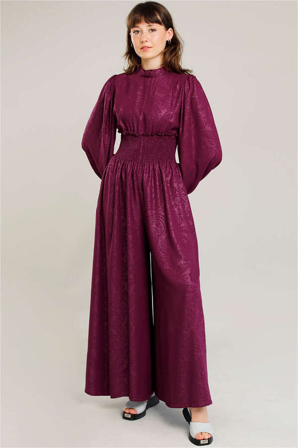 Vera Jumpsuit Plum - 1