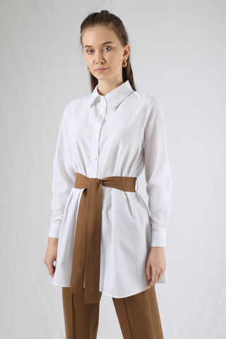 Vest Shirt Suit Brown - 5