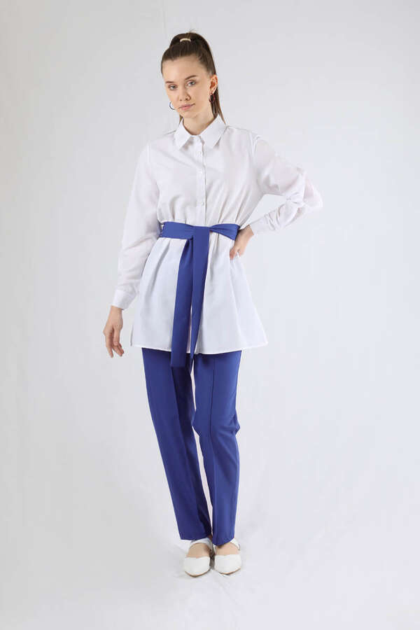 Vest Shirt Suit Indıgo - 3