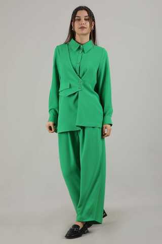 Vest Style Suit green - 1