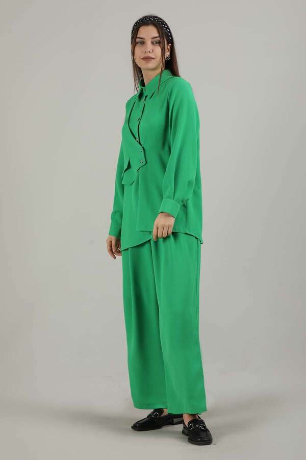 Vest Style Suit green - 3