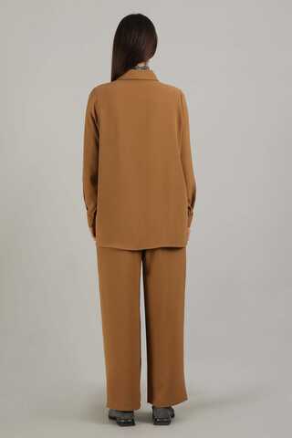 Vest Style Suit Tan - 5