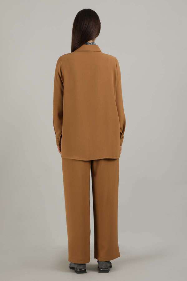 Vest Style Suit Tan - 5