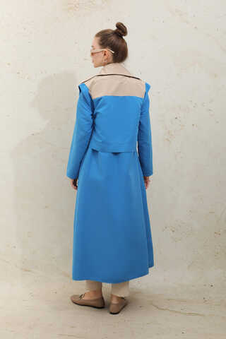 Vest Trench Blue - 2