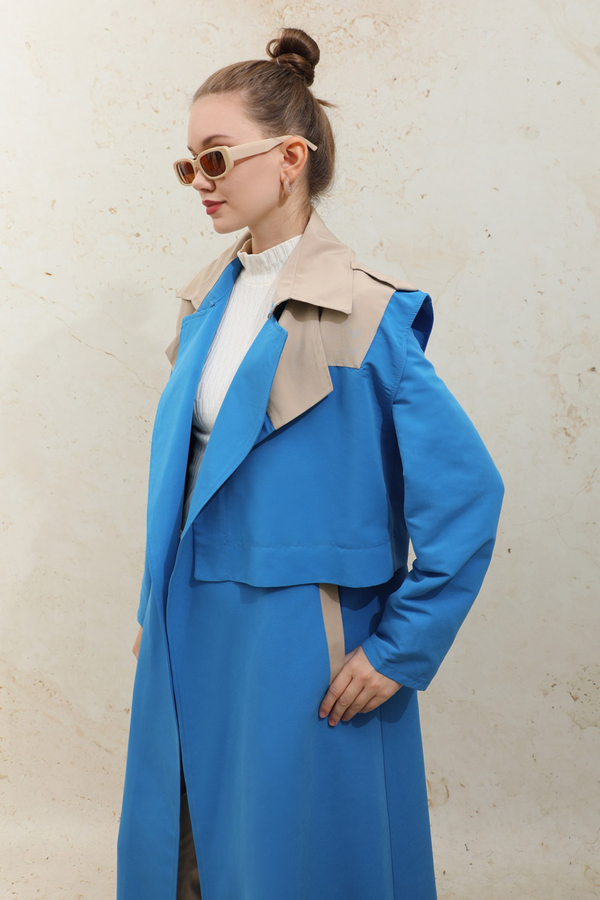 Vest Trench Blue - 10